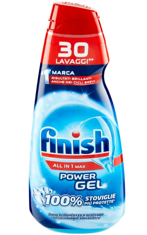 FINISH POWER GEL REGULAR 100% STOVIGLIE PRO.ML.600