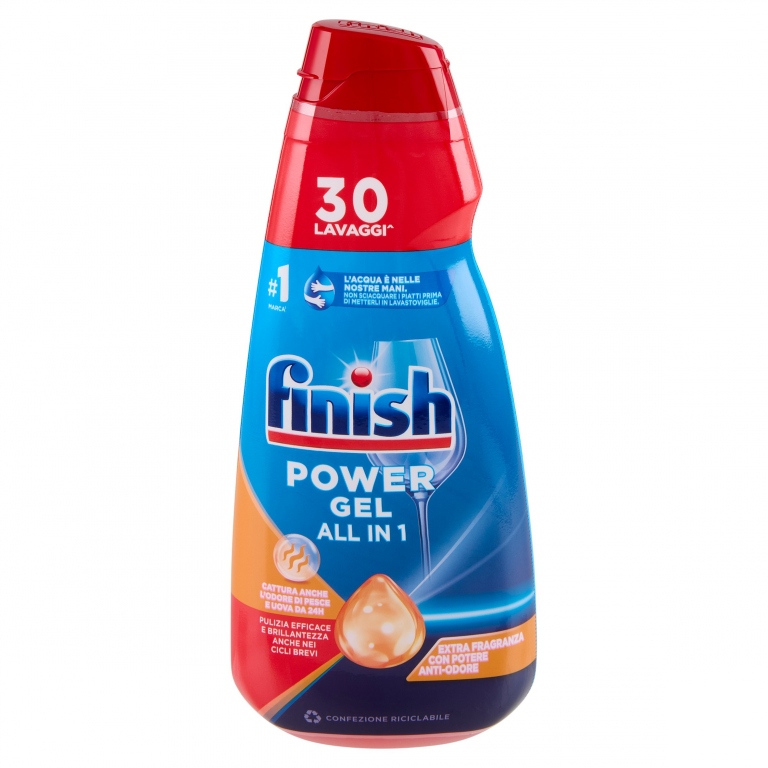 FINISH POWER GEL ANTIODORE TUTTO IN1 ML.600       