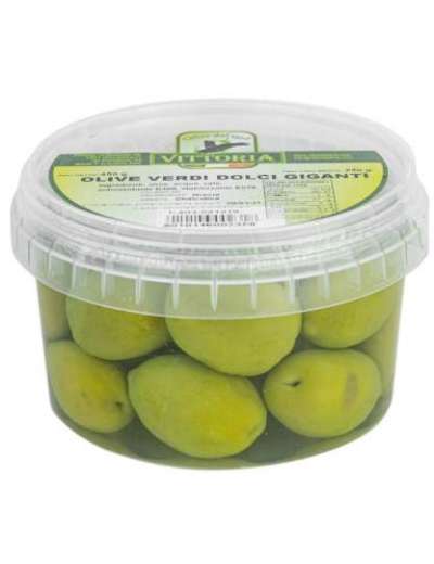 OLIVE VERDI VELLECA GIGANTI GR.250 SECCHIELLO     
