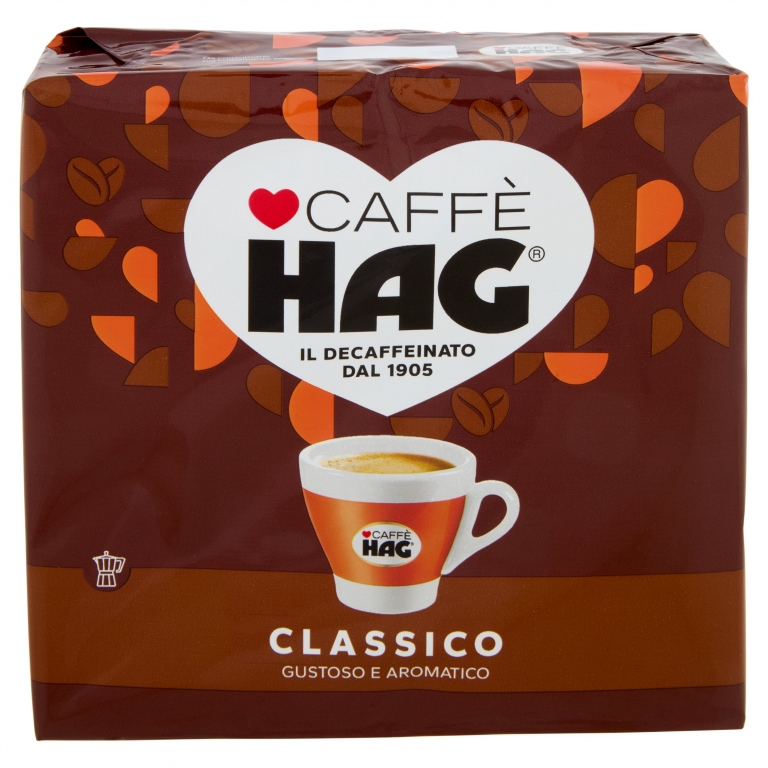 CAFFE' HAG CLASSICO GR.250X2                      