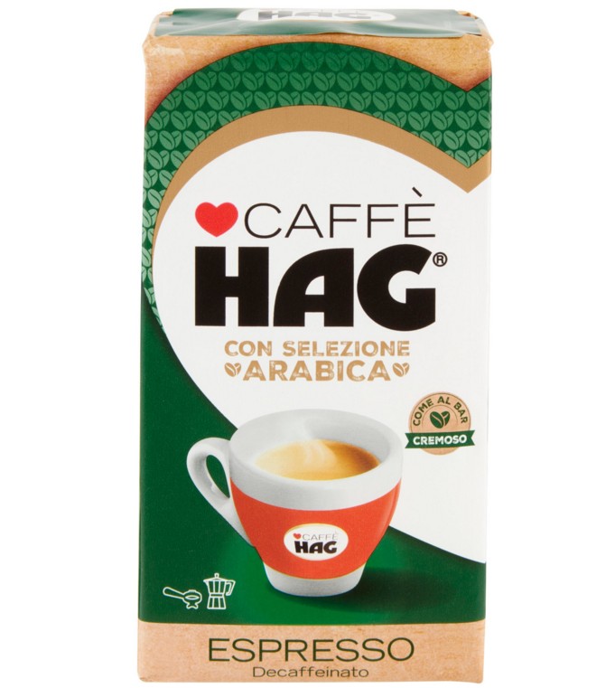 CAFFE' HAG ESPRESSO GR.250 NUOVO PACK             