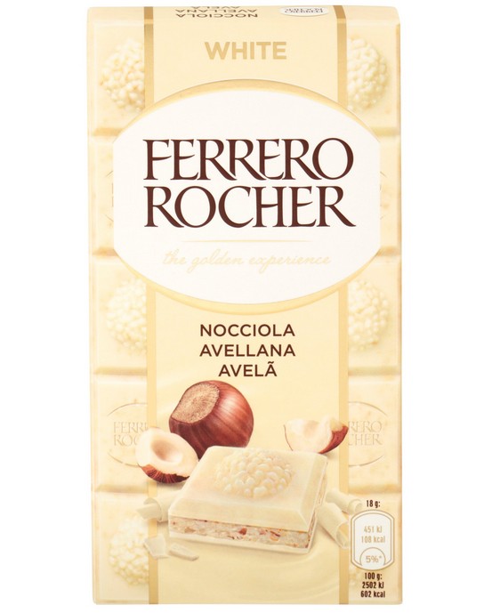 FERRERO ROCHER TAV.BIANCO/NOCCIOLA G90            