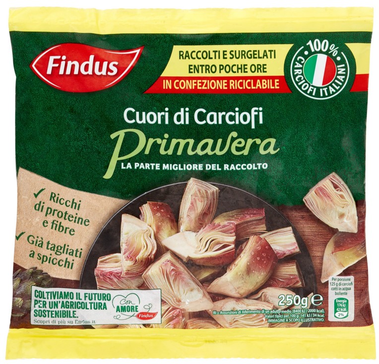 CUORI DI CARCIOFI FINDUS GR.250                   