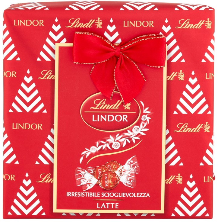 LINDT LINDOR SCATOLA INCART.LATTE GR.137          