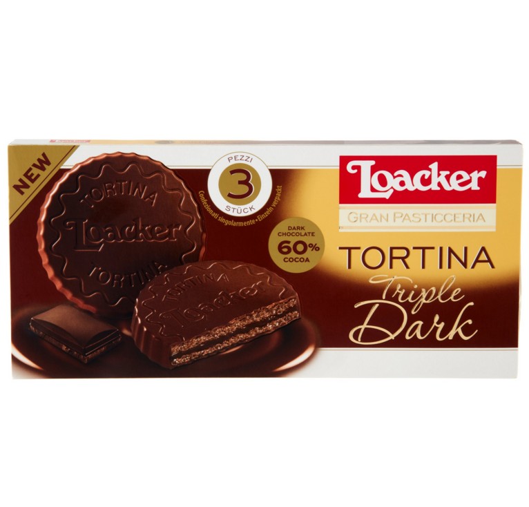 PASTIC.LOACKER TORTINA TRIPLE DARK GR.63          