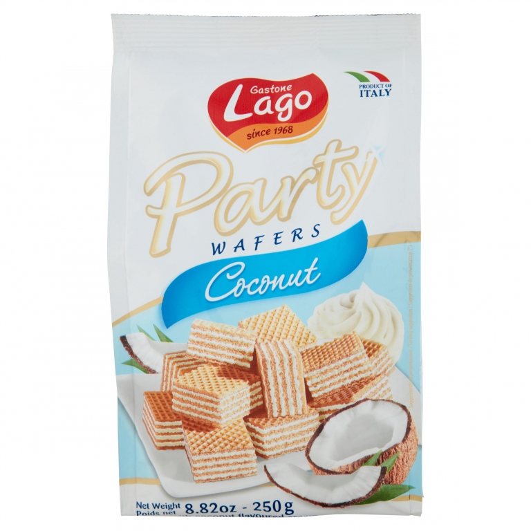 WAFER LAGO PARTY COCCO GR.250                     