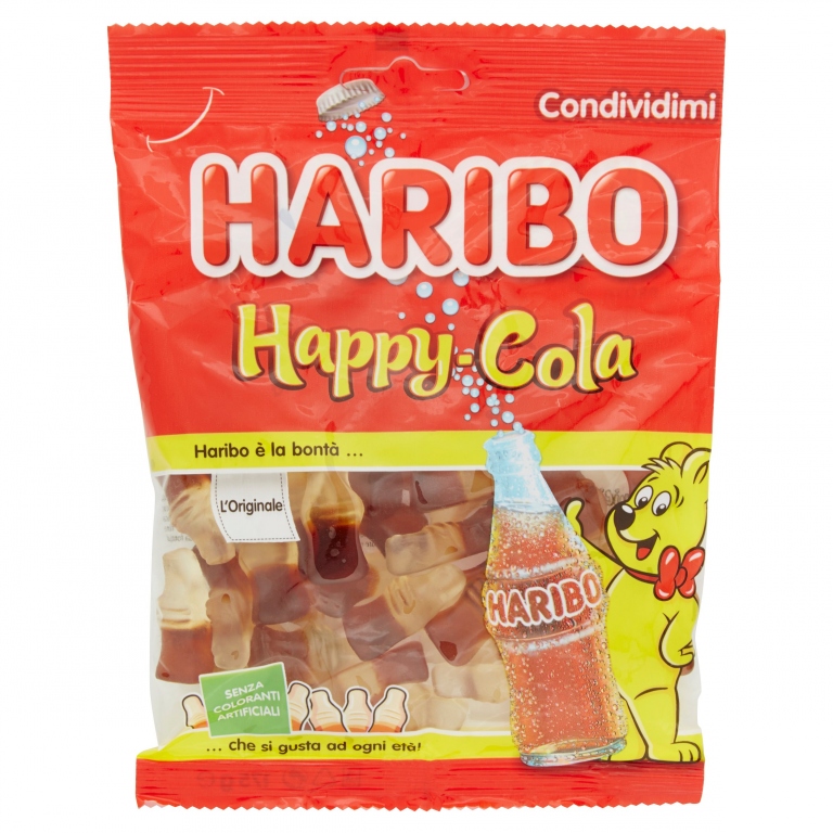 CARAMELLE HARIBO HAPPY COLA GR.175                