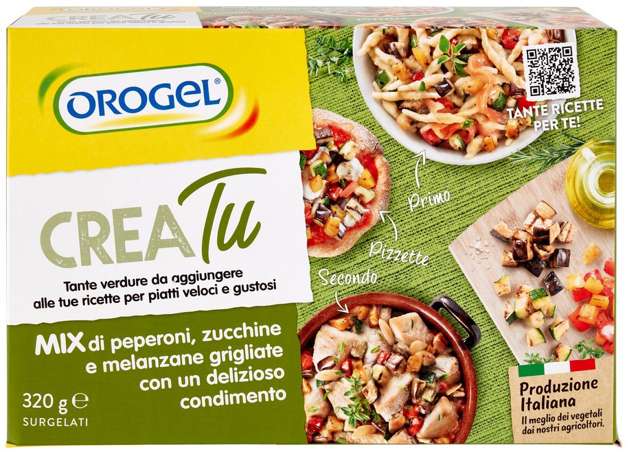 OROGEL CREA TU MIX PEPER./ZUCC./MEL.GRIG.G320     