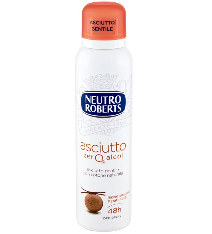 DEO ROBERTS SPRAY ASCIUTTO SANDALO&PATCHULIA ML150