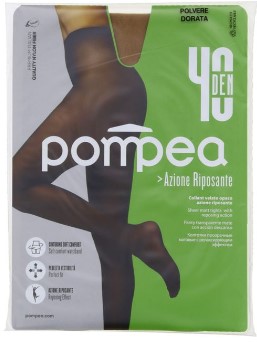 POMPEA COLLANT 40 RIPOSANTE POLVERE DORATA 3 M    