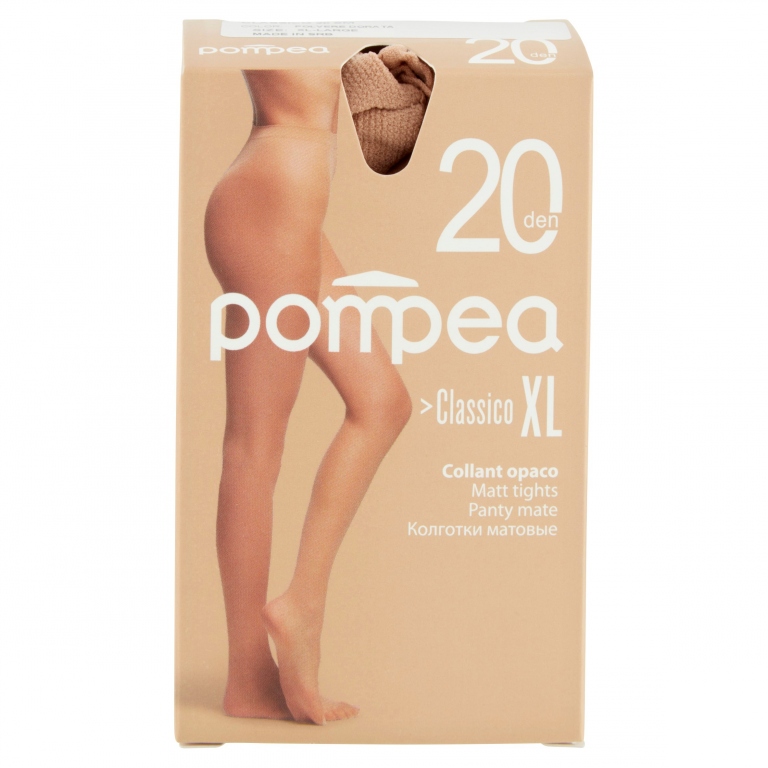 POMPEA COLLANT CLASSICO 20 XL POLVERE DORATA      
