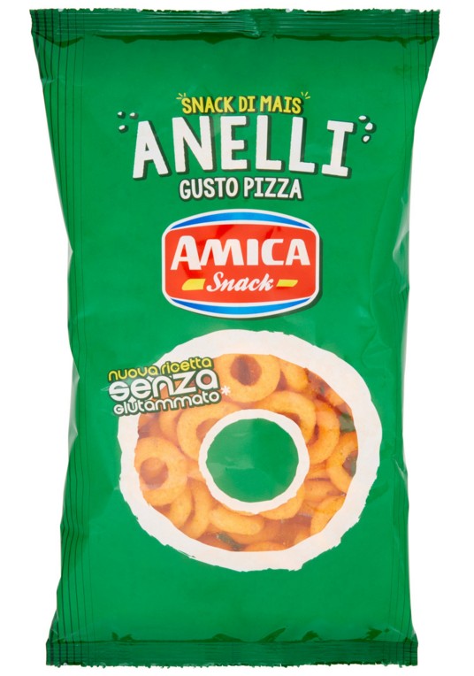 AMICA CHIPS ANELLI PIZZA GR.125                   