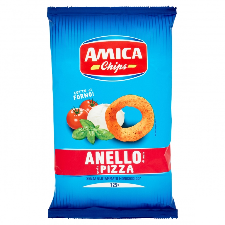 AMICA CHIPS ANELLI PIZZA GR.125                   