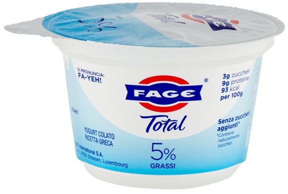 YOGURT GRECO TOTAL FAGE 5% GR.150                 