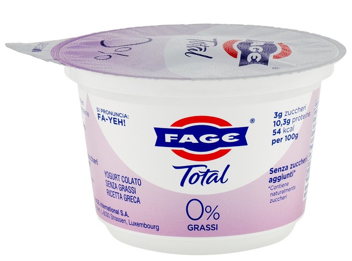 YOGURT GRECO TOTAL FAGE 0% GR.150                 