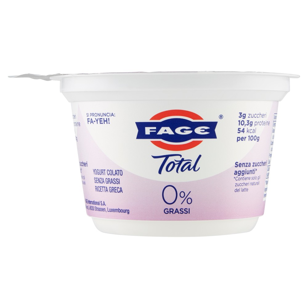 YOGURT GRECO TOTAL FAGE 0% GR.450                 