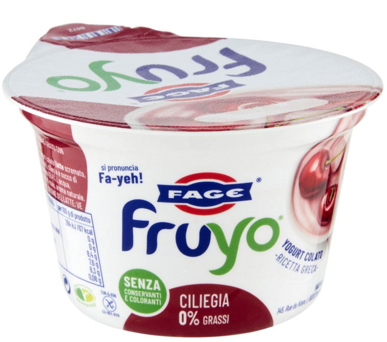 YOGURT GRECO TOTAL FRUYO CILIEGIA GR.150 FAGE     