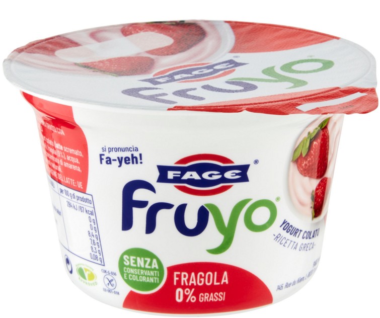 YOGURT GRECO TOTAL FRUYO FRAGOLA GR.150 FAGE      