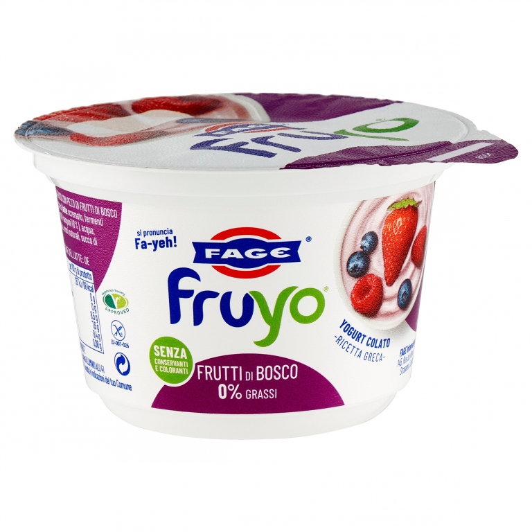 YOGURT GRECO TOTAL FRUYO FRUTTI DI BOSCO G150 FAGE