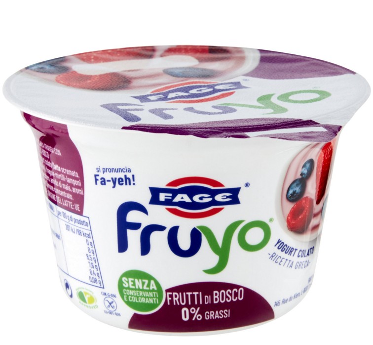 YOGURT GRECO TOTAL FRUYO FRUTTI DI BOSCO G150 FAGE