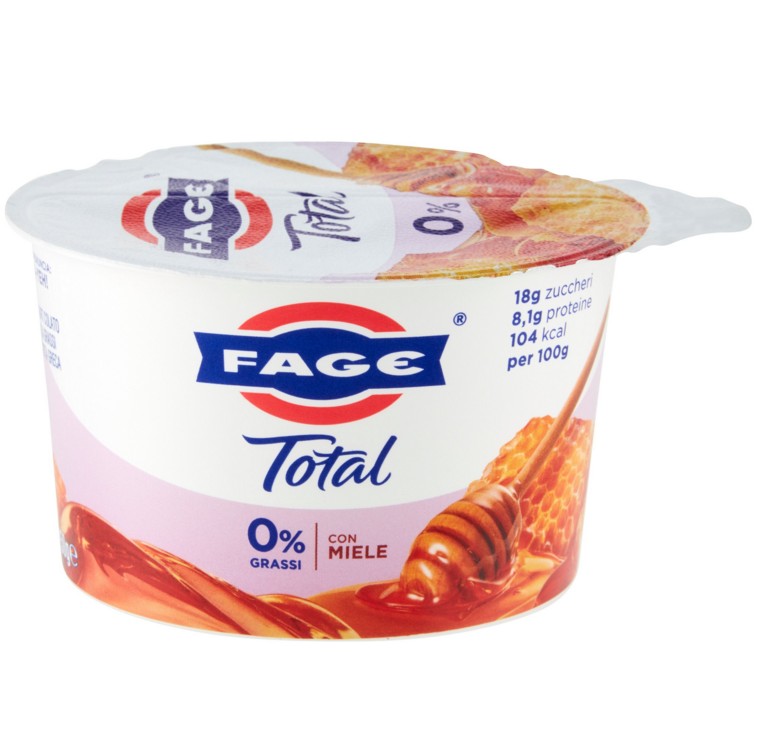 YOGURT GRECO TOTAL SPLIT 0% MIELE GR.150 FAGE     