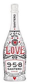 SPUMANTE SANTERO 958 LOVE DOLCE ROSSO CL.75       