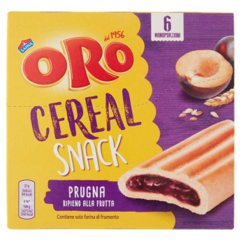 BISC.ORO CEREAL SNACK PRUGNA GR162                