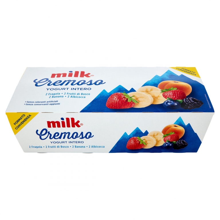 YOGURT MILK CREMOSO GR.125X8                      