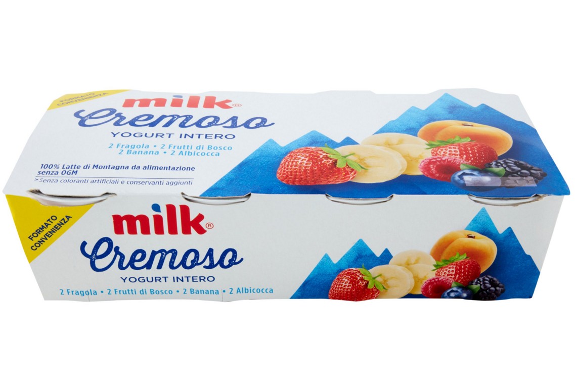 YOGURT MILK CREMOSO GR.125X8                      