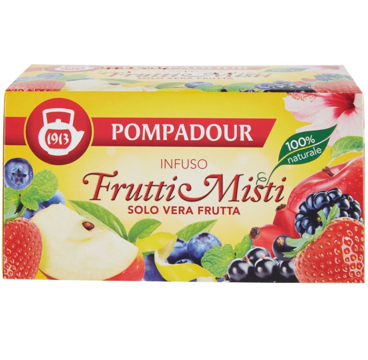 INFUSO POMPADOUR FRUTTI MISTI 20 FILTRI           