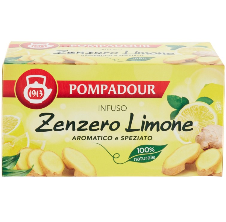 INFUSO POMPADOUR ZENZERO LIMONE 20 FILTRI         