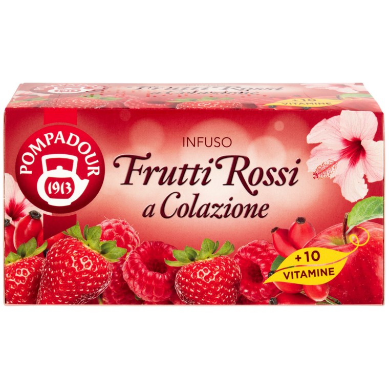 INFUSO POMPADOUR FRUTTI R.COLAZIONE 20 FILTRI     