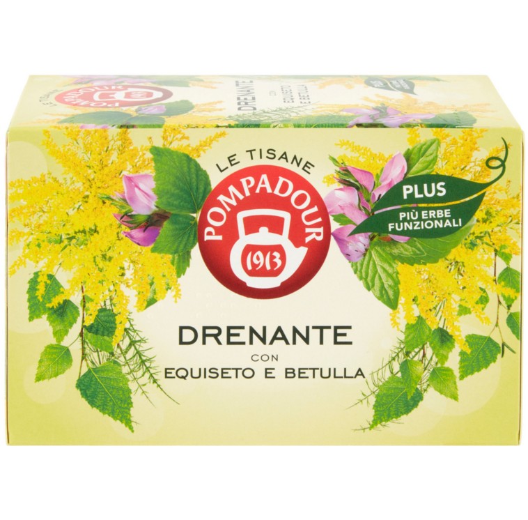 TISANA POMPADOUR DRENANTE 18 FILTRI               