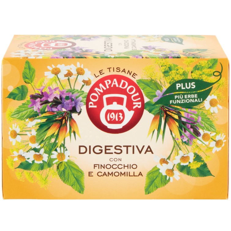 TISANA POMPADOUR DIGESTIVA 18 FILTRI              