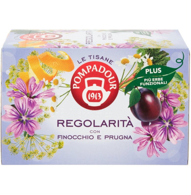 TISANA POMPADOUR REGOLARITA'18 FILTRI             