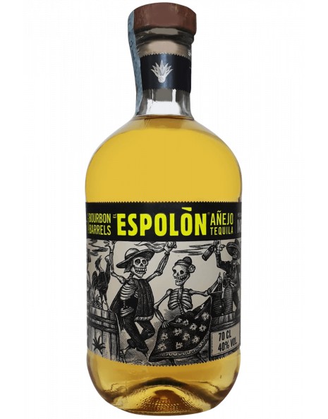 TEQUILA ESPOLON ANEJO BOURBON CL.70               