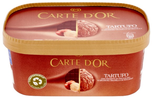 CARTE D'OR TARTUFO CLASSIC ALGIDA NEW G500        