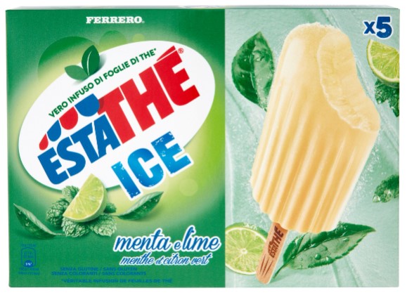 GELATO FERRERO ESTATHE'MENTA E LIME T1X5 GR.350   