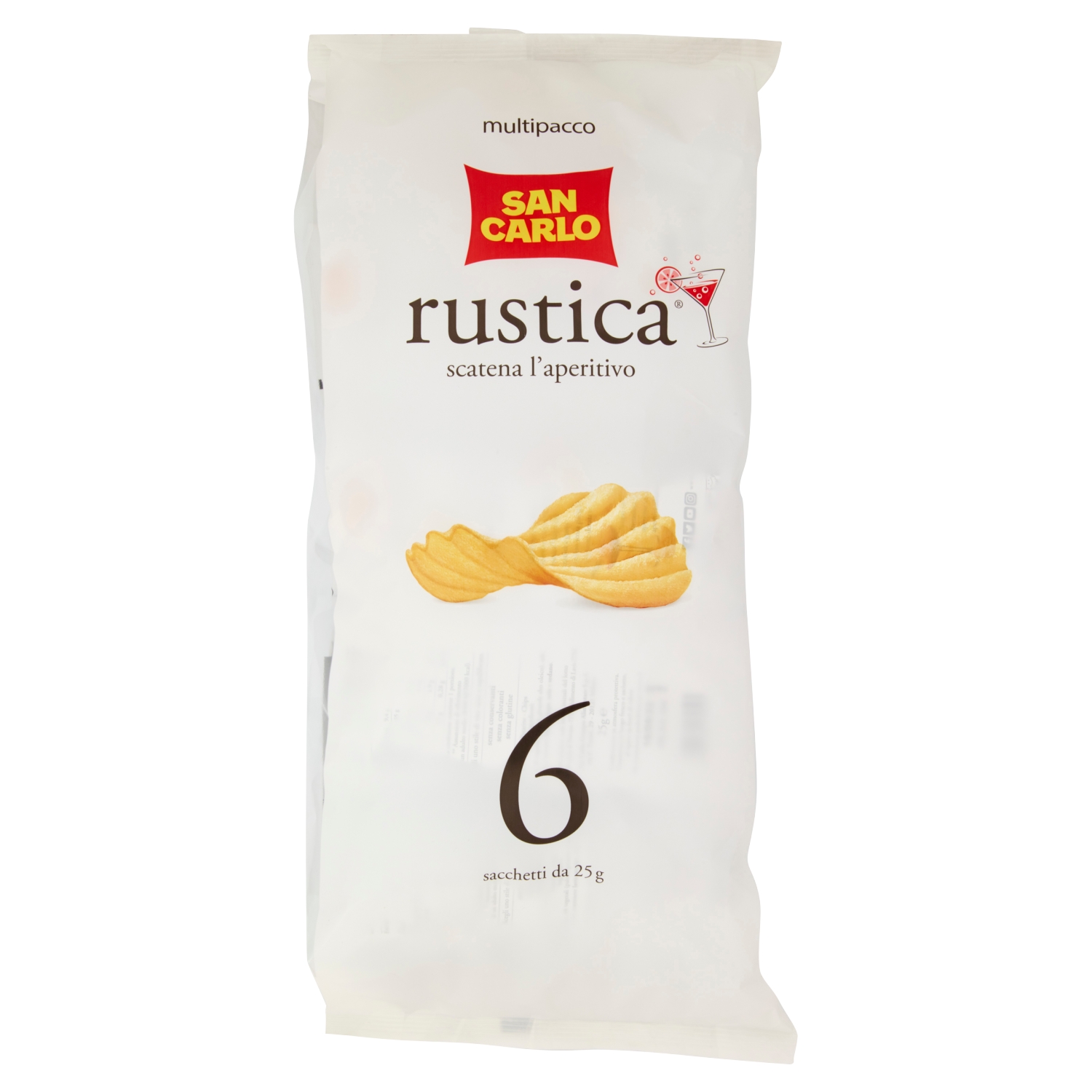 PATATINE MPK RUSTICA SAN CARLO GR25X6             