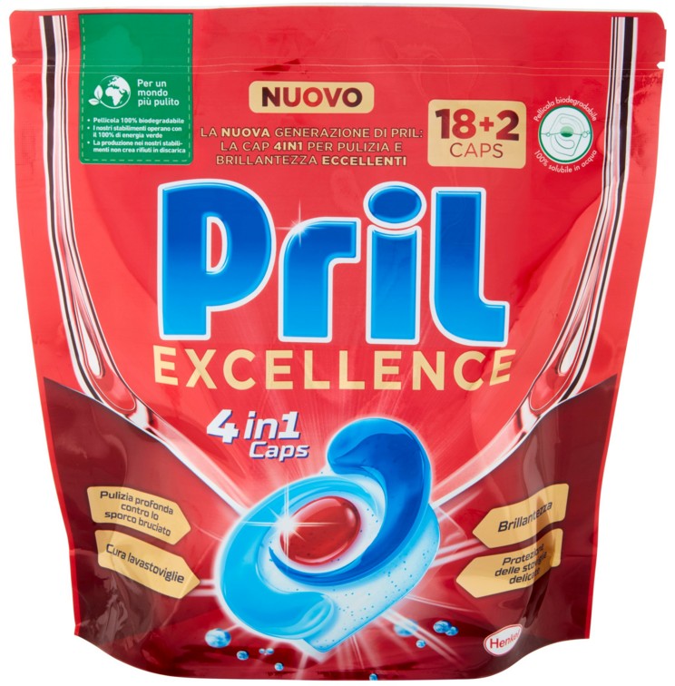 PRIL EXCELLANCE 4IN1 18+2CAPS                     