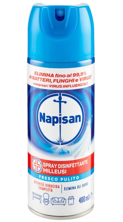 NAPISAN SPRAY DISINFETTANTE MILLEUSI F.PULITO 400M