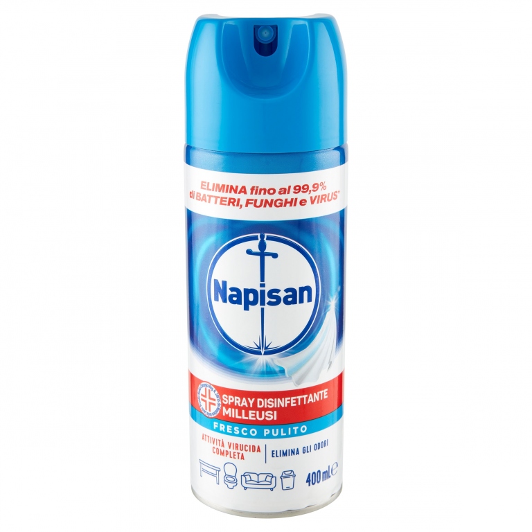 NAPISAN SPRAY DISINFETTANTE MILLEUSI F.PULITO 400M