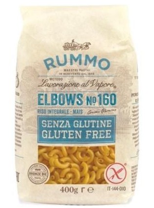 PASTA RUMMO S/GLUT.N.160 GOMITI(ELBOWS)GR.400     