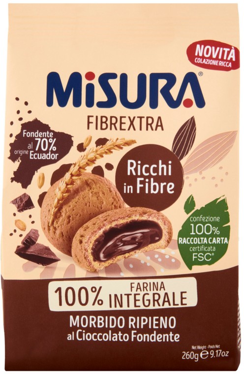 BISC. MISURA RIPIENI CIOCCOLATO GR.260            