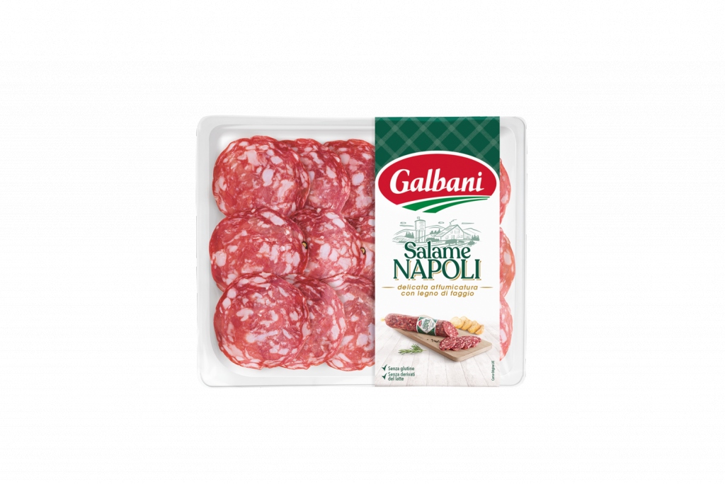 AFF.SALAME NAPOLI FETTE 80 GR. GALBANI            