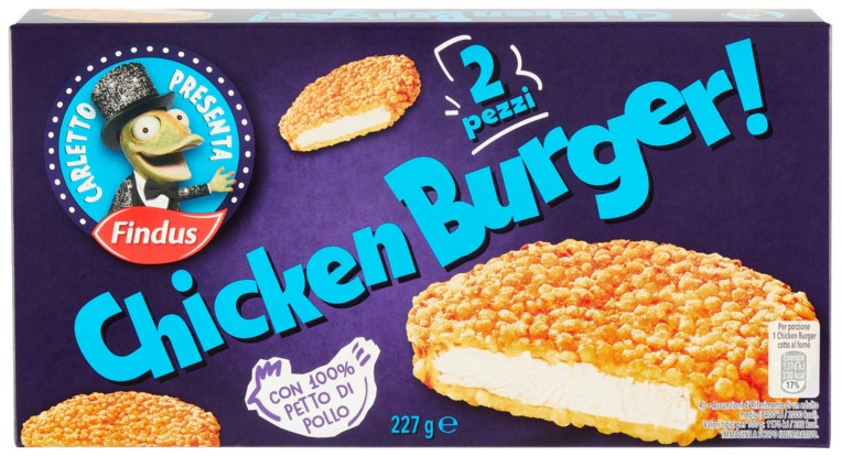 CHICKEN BURGER FINDUS G227                        