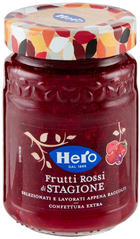 CONFETTURE HERO FR.STAGIONE FRUTTI ROSSI GR.350   