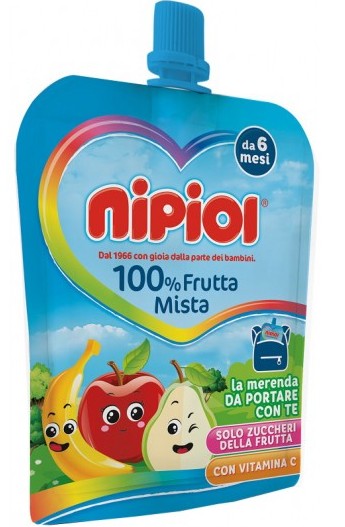 NIPIOL SPREMI E GUSTA FRUTTA MISTA GR.85          