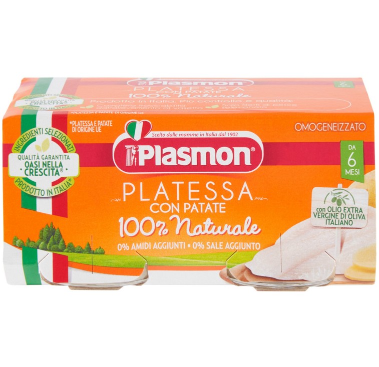 OMO PLASMON PLATESSA GR.80X2                      