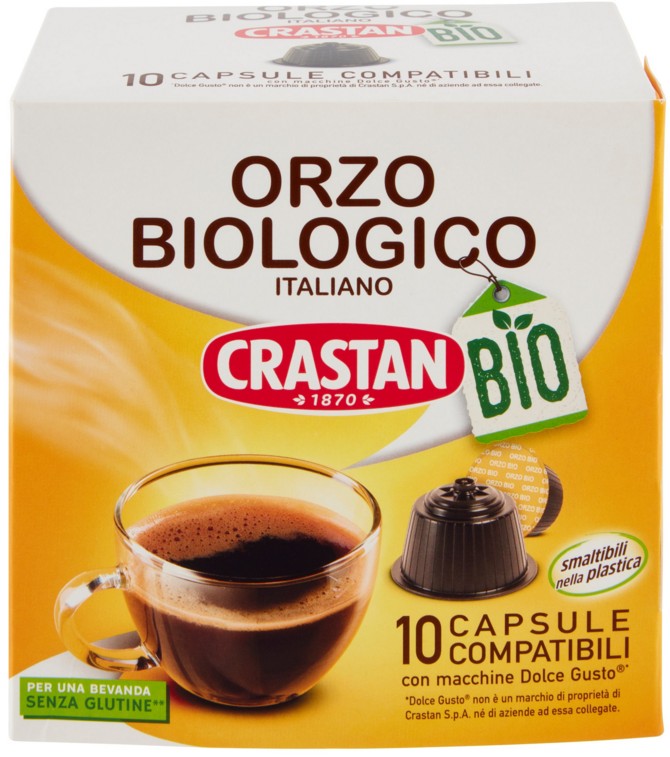 CRASTAN ORZO BIO CAPS X10PZ DOLCEGUSTO            